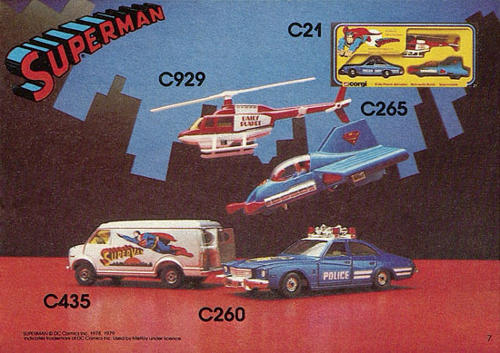 Corgi Toys catalog 1981