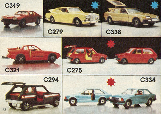 Corgi Toys catalog 1981