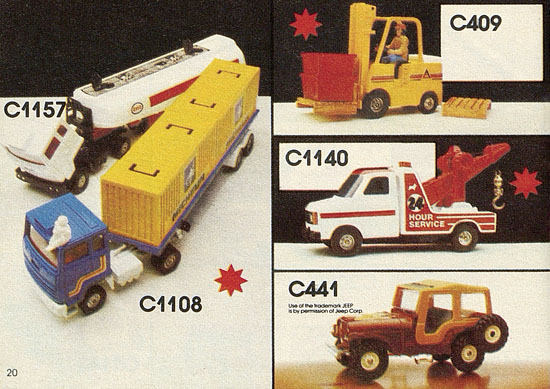 Corgi Toys catalog 1981