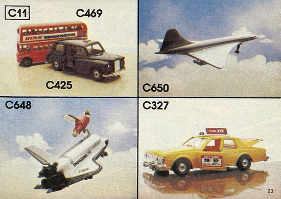 Corgi Toys catalog 1981