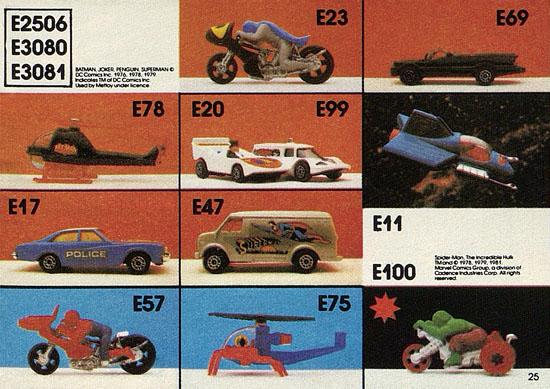 Corgi Toys catalog 1981