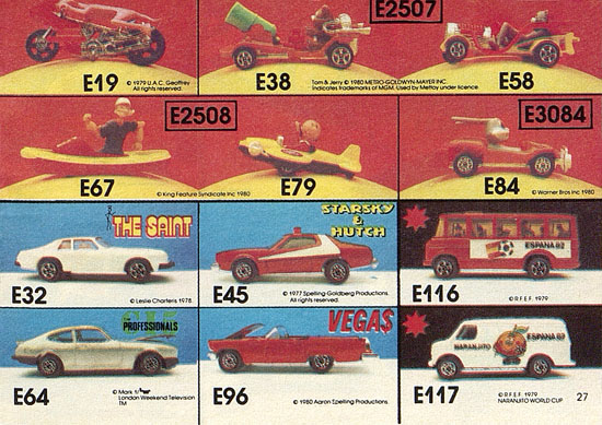 Corgi Toys catalog 1981