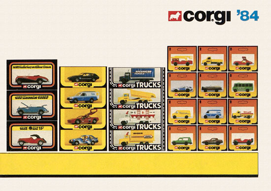 Corgi Toys catalog 1984