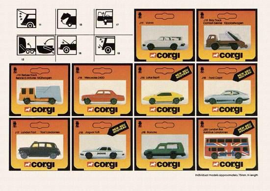 Corgi Toys catalog 1984