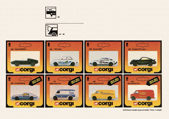 Corgi Toys catalog 1984