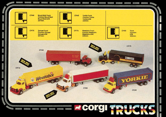 Corgi Toys catalog 1984