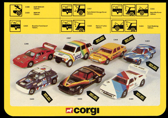 Corgi Toys catalog 1984