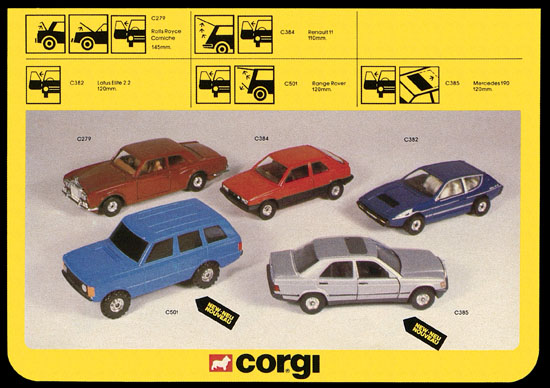 Corgi Toys catalog 1984