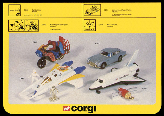 Corgi Toys catalog 1984