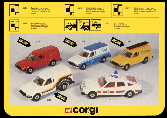 Corgi Toys catalog 1984