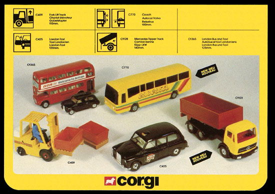 Corgi Toys catalog 1984