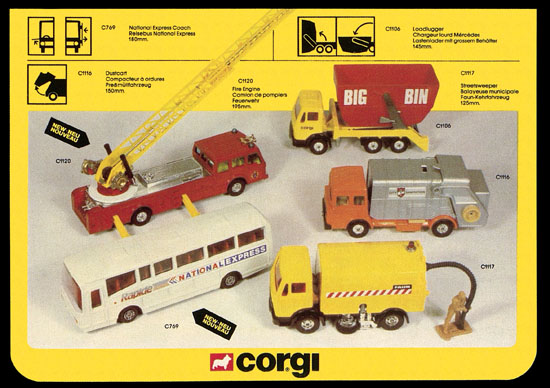 Corgi Toys catalog 1984