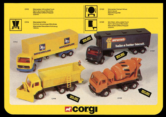 Corgi Toys catalog 1984