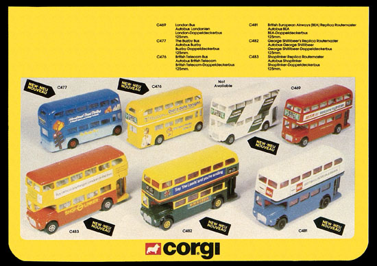 Corgi Toys catalog 1984