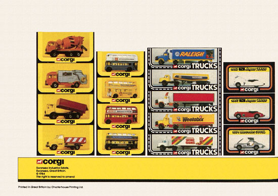 Corgi Toys catalog 1984