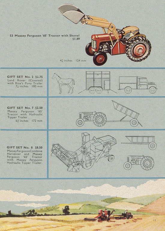 Corgi Toys catalogue 1960