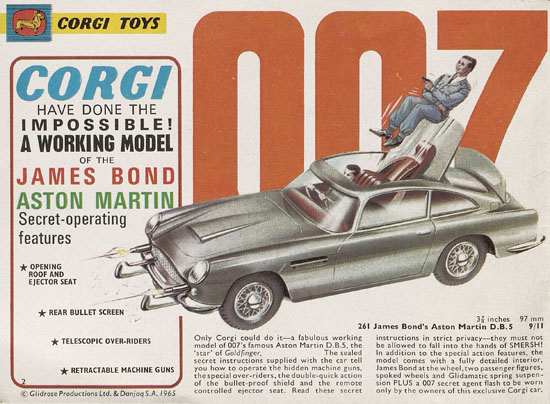 Corgi Toys catalogue 1966