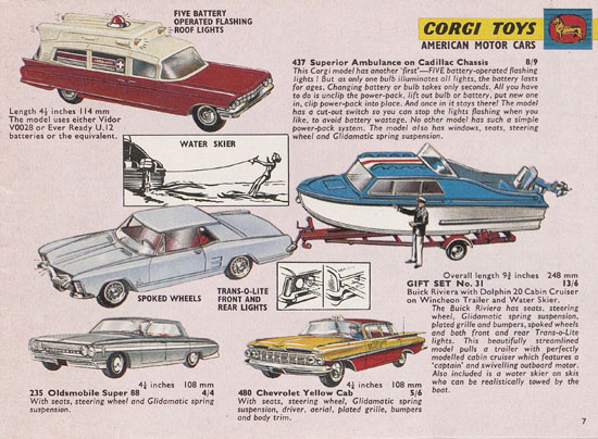 Corgi Toys catalogue 1966