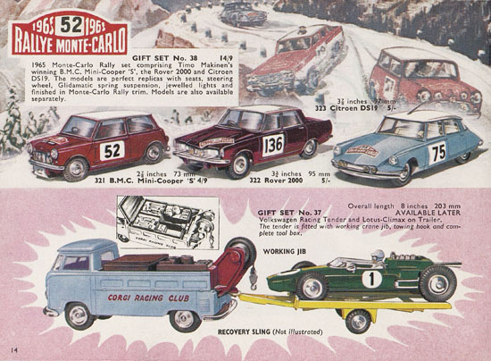 Corgi Toys catalogue 1966