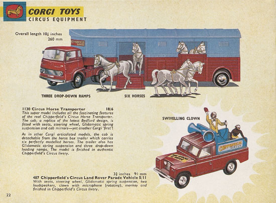 Corgi Toys catalogue 1966