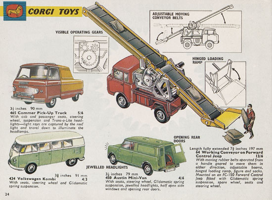 Corgi Toys catalogue 1966