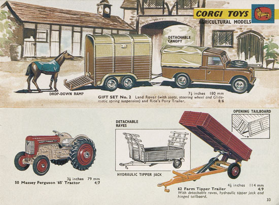 Corgi Toys catalogue 1966