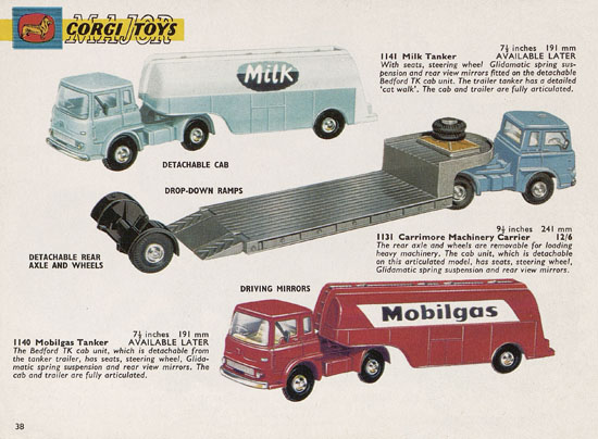 Corgi Toys catalogue 1966