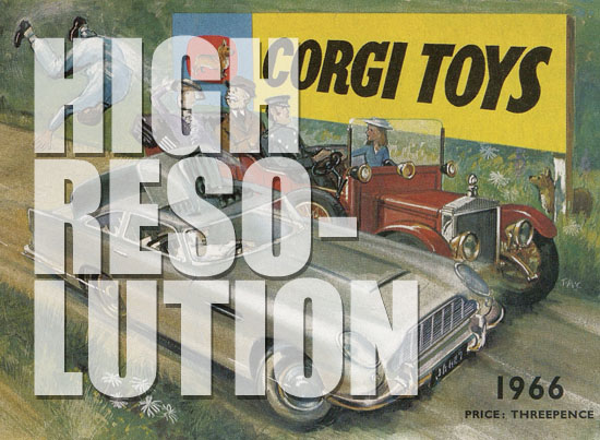 Corgi Toys catalogue 1966