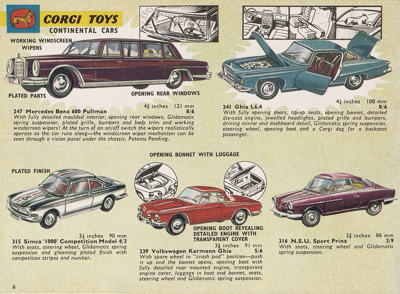 Conrad antiquario Katalogarchiv Corgi Toys Catalogue 1966 conrad-antiquario-katalogarchiv-corgi-toys-catalogue-1966