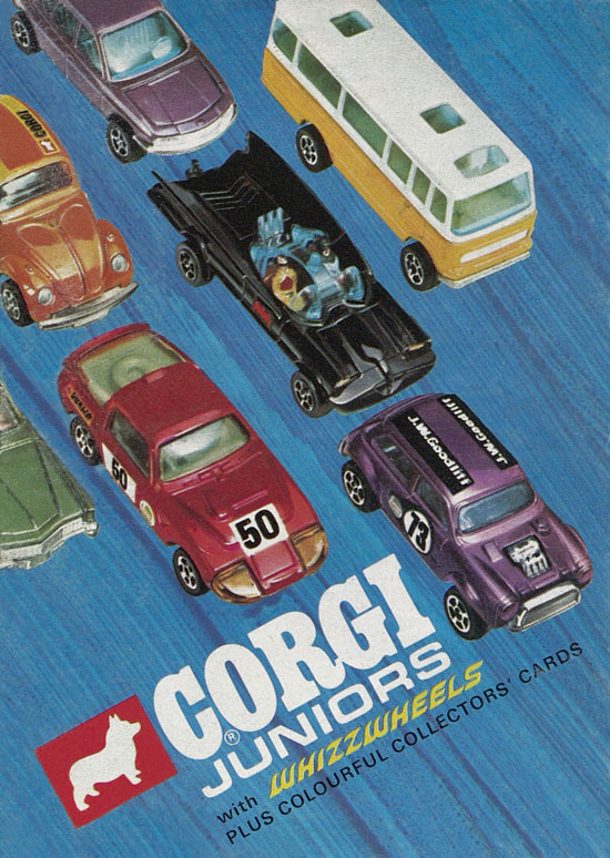 Corgi Juniors with Whizzwheels catalogue 1970