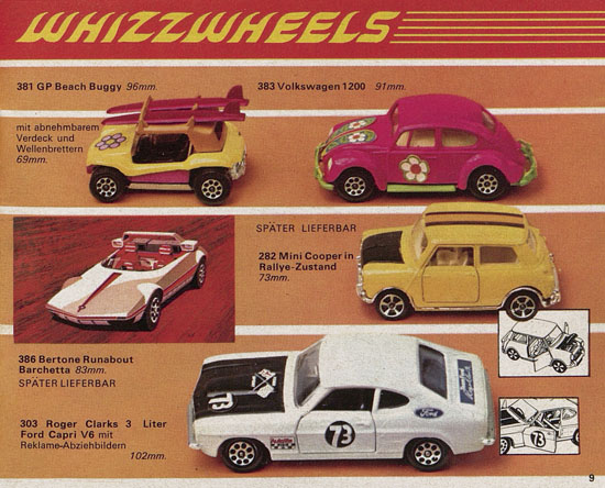 Corgi Toys Katalog 1970