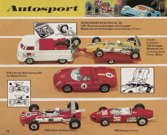 Corgi Toys Katalog 1970