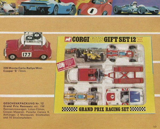 Corgi Toys Katalog 1970