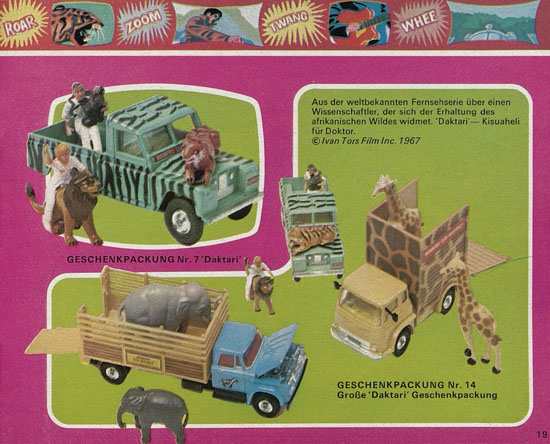 Corgi Toys Katalog 1970