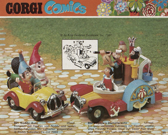 Corgi Toys Katalog 1970