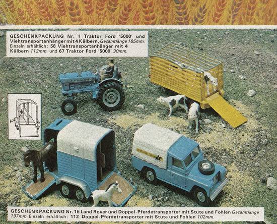 Corgi Toys Katalog 1970