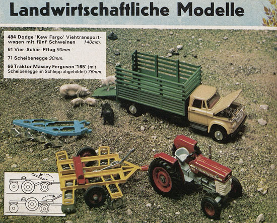 Corgi Toys Katalog 1970