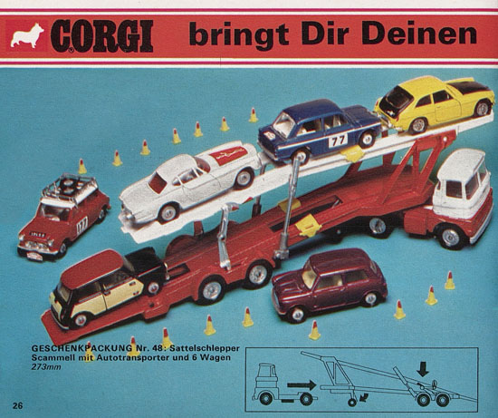 Corgi Toys Katalog Corgi Toys Katalog 1973