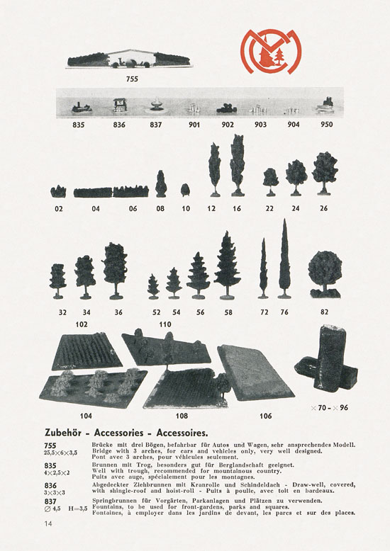 Creglinger Katalog 1954-1955