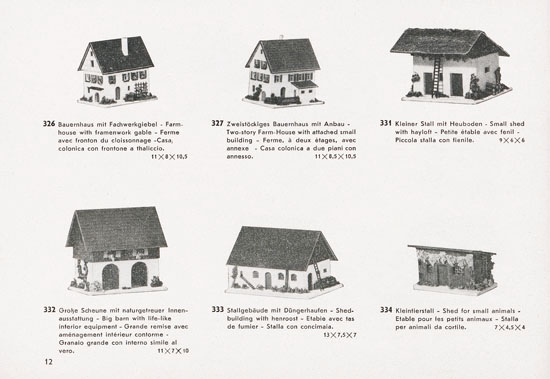 Creglinger Katalog 1958