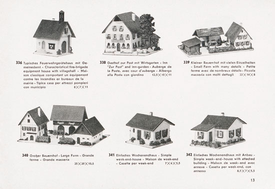 Creglinger Katalog 1958