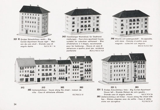 Creglinger Katalog 1958