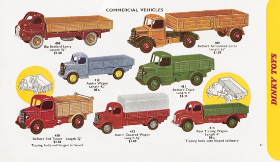 Dinky Toys Katalog 1959, Dinky Supertoys 1959