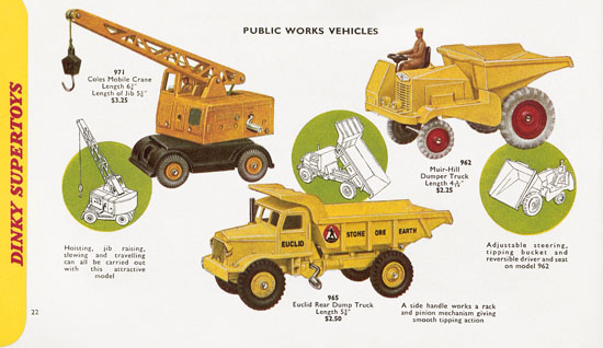 Dinky Toys Katalog 1959, Dinky Supertoys 1959