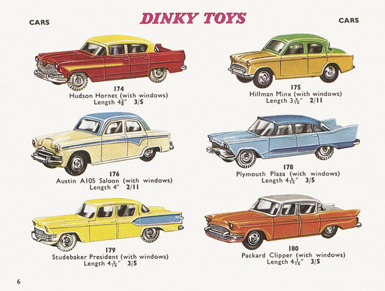 Dinky Toys Katalog 1960