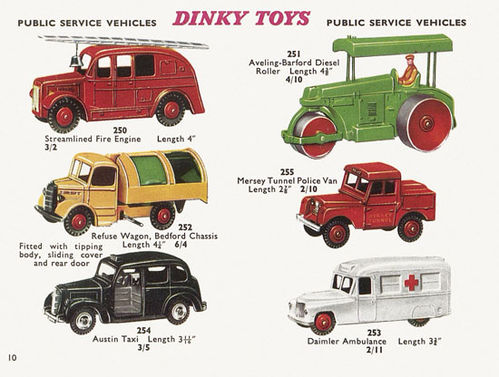 Dinky Toys Katalog 1960