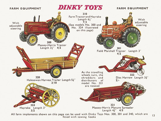 Dinky Toys Katalog 1960