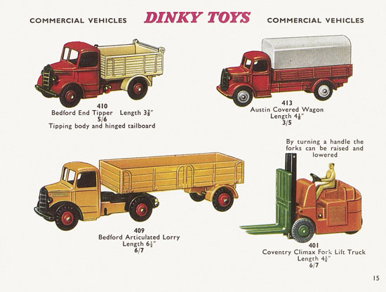 Dinky Toys Katalog 1960