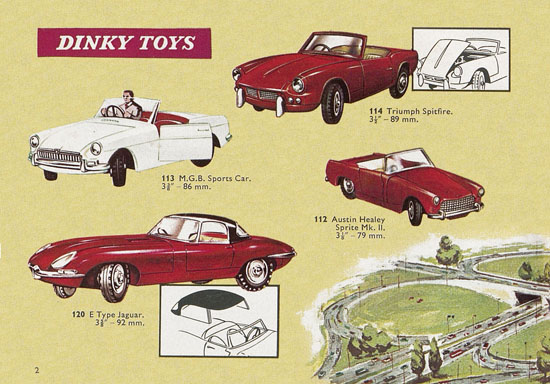 Dinky Toys Katalog 1963