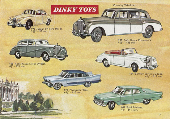 Dinky Toys Katalog 1963